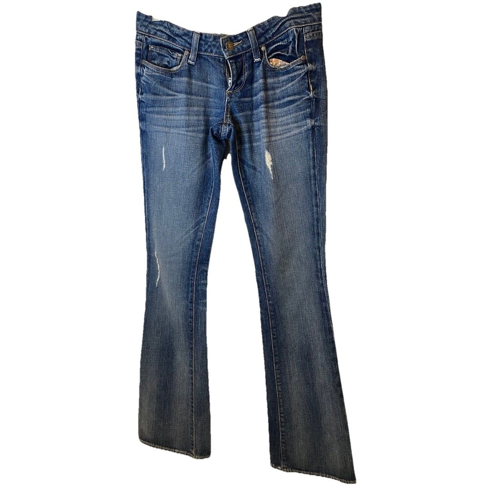 Women's Paige Laurel Canyon Low Rise Flare Jeans - Size 25